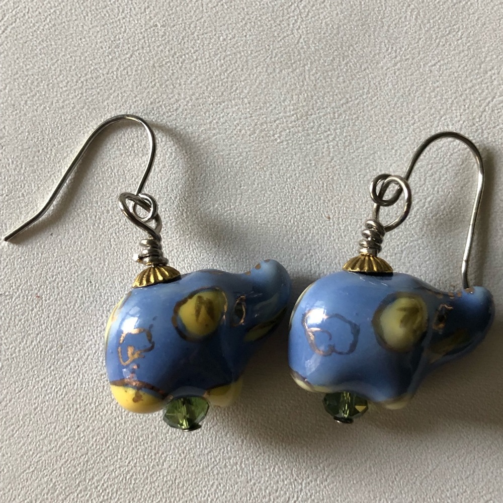Elephant Earrings View 6